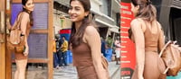 Pooja Hegde Turns a Casual Day Into a Hot Photoshoot in This Brown Set – Back View is Deadly
